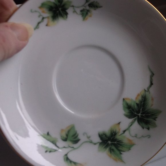 vintage fine bone china occupied japan tea cups &saucers. set of 4 - Picture 3 of 4